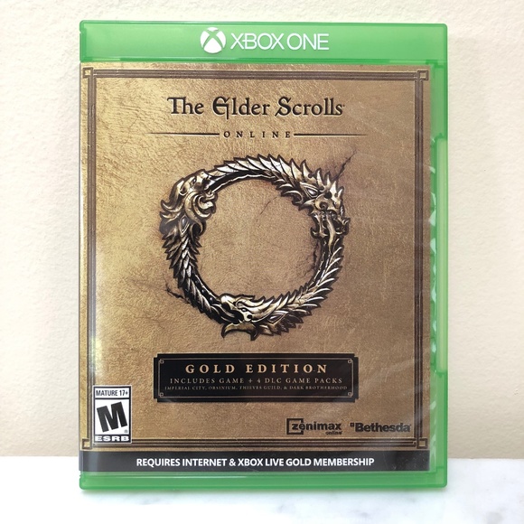 The Elder Scrolls Online Gold Edition (Microsoft Xbox One - 2016) Video Game - Picture 1 of 8